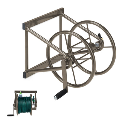Hose reel for wall mounting