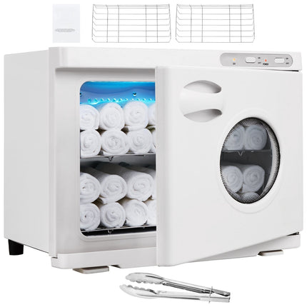 Hot Towel Warmer Cabinet, 23L, UV Sterilizer, Window