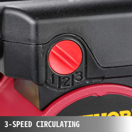 Hot Water Circulation Pump, 220V 5.3 GPM, 3-Speed
