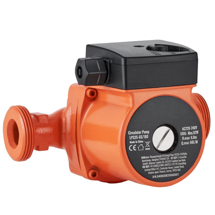 Hot Water Recirculating Pump, 220V 92W, 60 LPM, 3-Speed