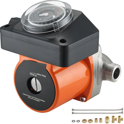 Hot Water Recirculation Pump, DN20 with DN15 Adapter