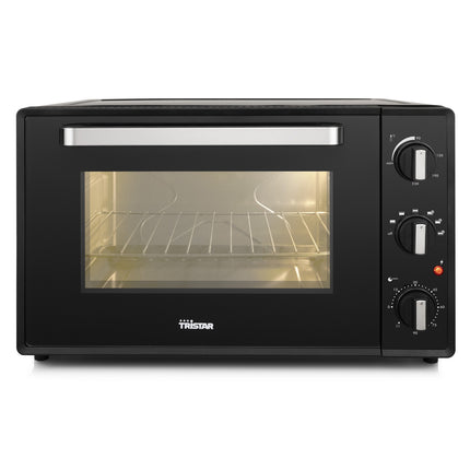Hot air oven 48l Black Timer