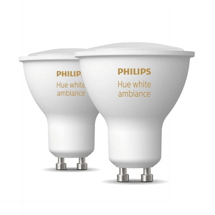 Hue White Ambiance GU10 2-pack