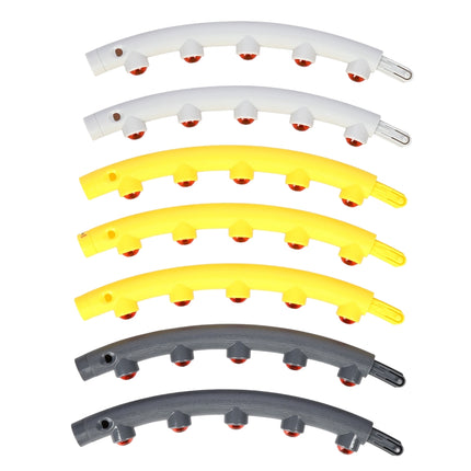 Hula Hoop 85cm, Grey-Yellow Fitness Ring