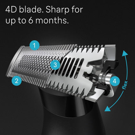 Hybrid trimmer Face&Body XT5100 5-combs