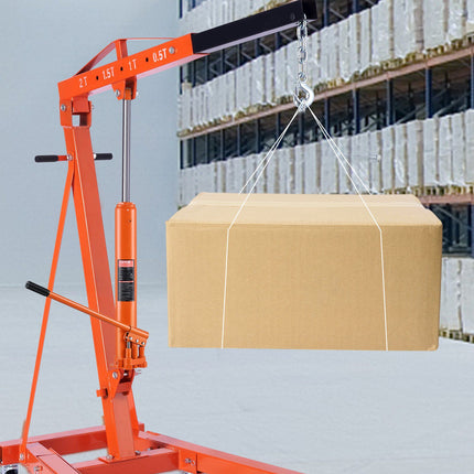 Hydraulic Long Ram Jack 8 Ton, Engine Hoist Clevis Base