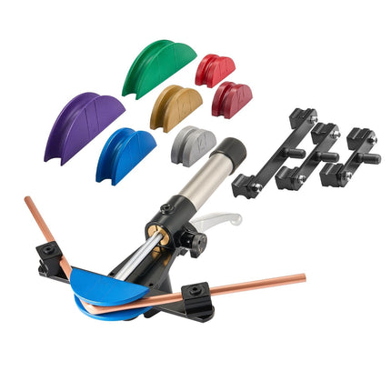 Hydraulic Tubing Bender Kit 6–22 mm, 7 Aluminum Dies