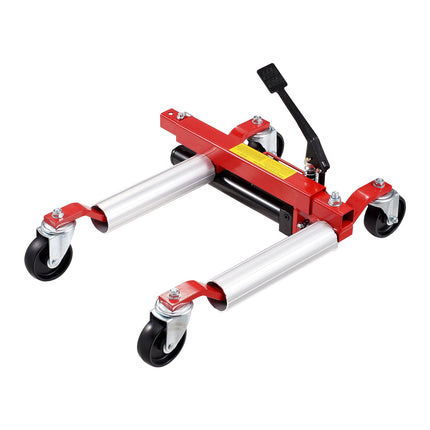 Hydraulic Wheel Dolly, 1500 lb Capacity, 360° Swivel Casters