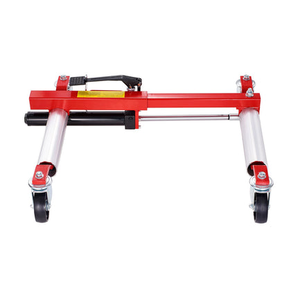 Hydraulic Wheel Dolly, 1500 lb Capacity, 360° Swivel Casters