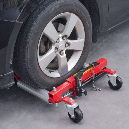 Hydraulic Wheel Dolly, 1500 lb Capacity, 360° Swivel Casters