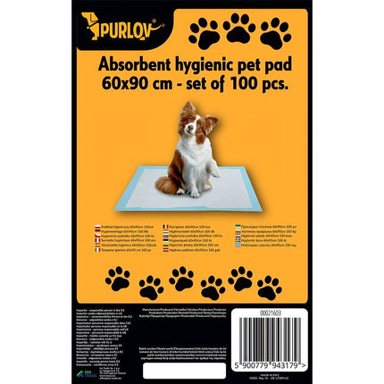 Hygienic pad 60x90cm 100 pcs. Purlov 21603