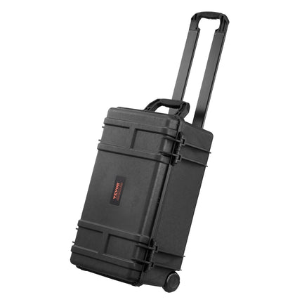 IP67 Waterproof Hard Case With Wheels, Foam, 55x34x24cm