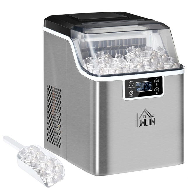 Ice Cube Maker, 20 Kg/24H, self-cleaning stainless steel