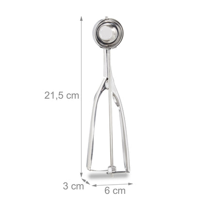 Ice cream scoop stainless steel 39 mm