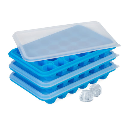 Ice cube molds set with 3 diamonds