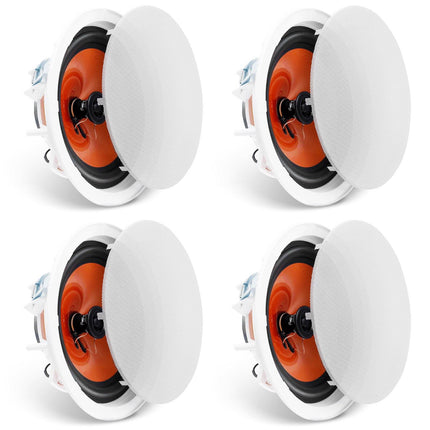 In-Ceiling Speakers 4-Pack, 8-Inch, 100W, 8 Ohm