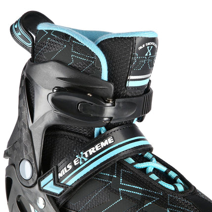 In-Line Skates, Black/Blue, Size L (39-42)