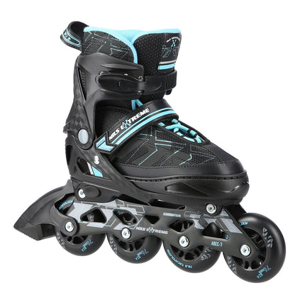 In-Line Skates, Black/Blue, Size M (35-38)