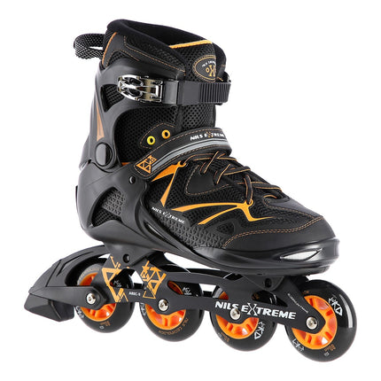 In-Line Skates, Black/Orange, Size 41