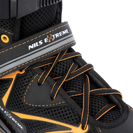 In-Line Skates, Black/Orange, Size 41