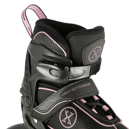 In-Line Skates, Black-Pink, Size L (39-42)