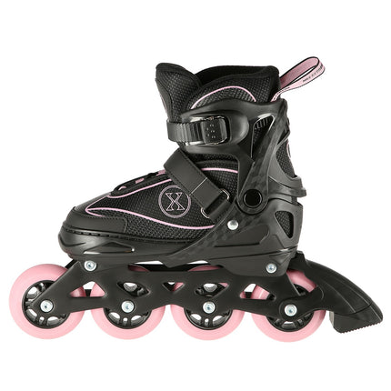 In-Line Skates, Black-Pink, Size L (39-42)
