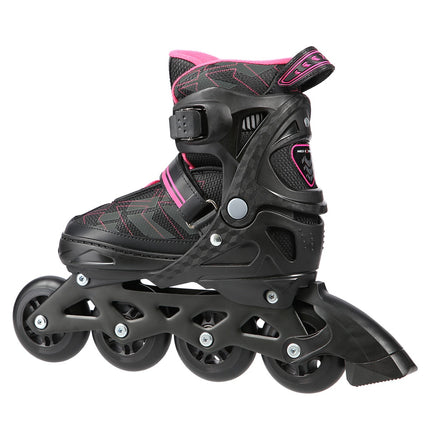 In-Line Skates, Black/Pink, Size L (39-42)