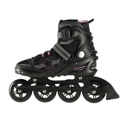 In-Line Skates, Black-Purple, Size 42