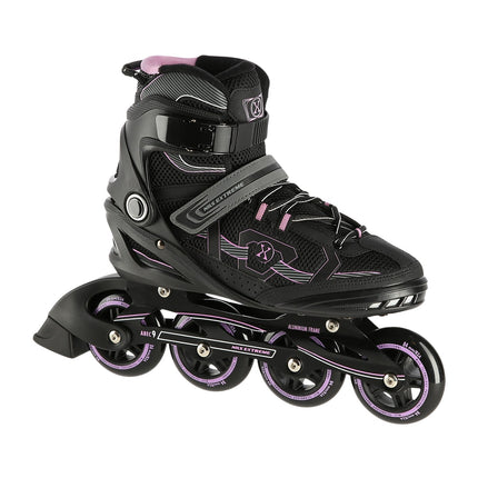 In-Line Skates, Black-Purple, Size 44