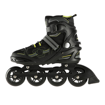 In-Line Skates, Black-Yellow, Size 41