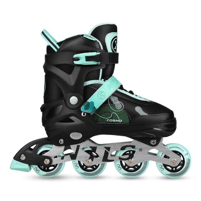 Inline skates, Cosmo Green, maat L (38-41)