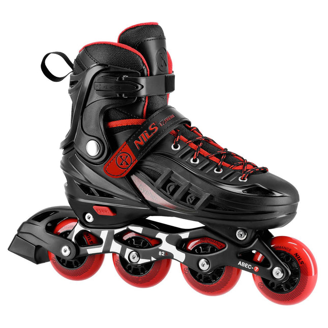 Inline skates, rood, maat M (34-38)