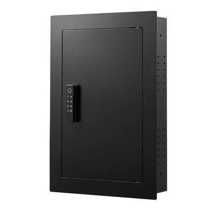 In-Wall Safe, 22-Inch, Fingerprint Keypad, 3-Tier