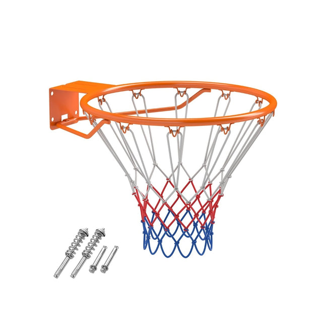 Basketbalring voor binnen - 45 cm ring, wandmontage, oranje