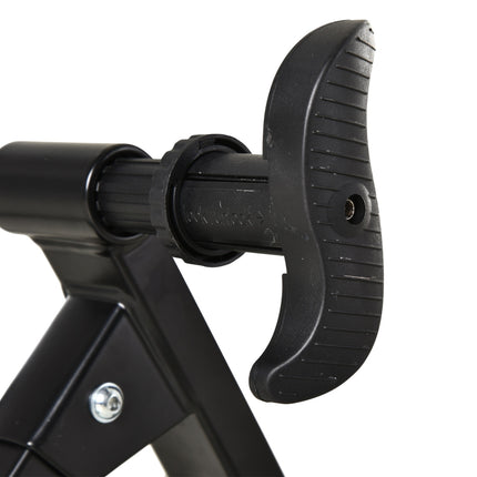 Indoor Bike Trainer - Magnetic, Collapsible, 26""-29"" Wheels