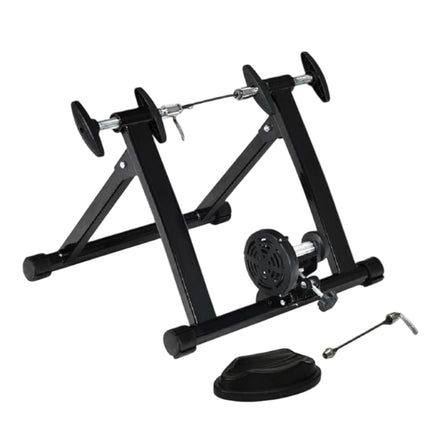 Indoor Bike Trainer Stand, 8-Level Magnetic Resistance, Foldable