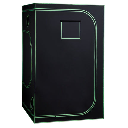 Indoor Grow Tent 120x120x200 cm, 600D Mylar, Tray