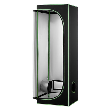Indoor Grow Tent 60x60x180 cm, Reflective Mylar, Window