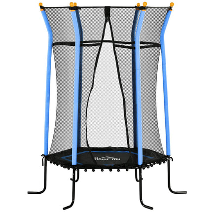 Indoor trampoline for children, Ø163.5 cm, Safety net, Blue