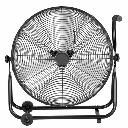Industrial 24 Inch Floor Drum Fan, 7500 CFM, 3-Speed
