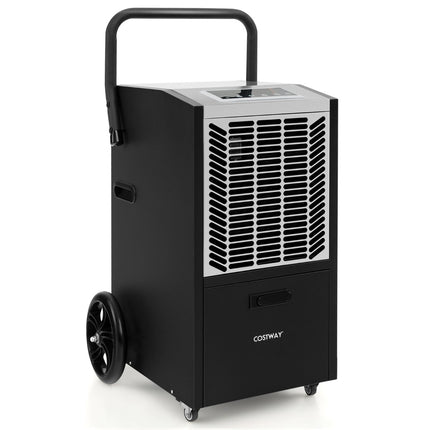 Industrial Dehumidifier 66L/Day with Pump, Drain Hose, 418 m²