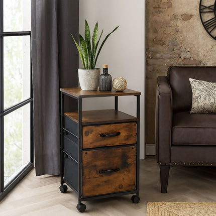 Industrial File Cabinet with Hanging File Drawer