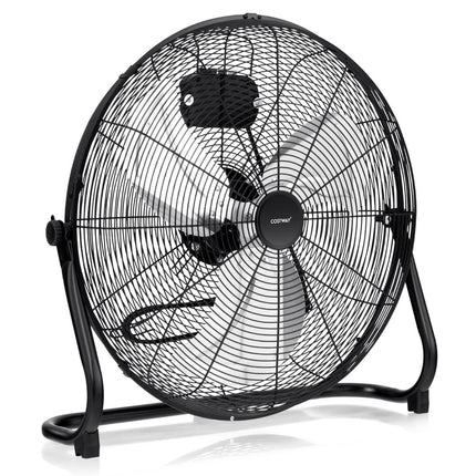 Industrial Floor Fan 20-Inch, 3-Speed, 145 Tilt