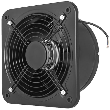 Industrial Metal Exhaust Fan, 10-Inch 220V