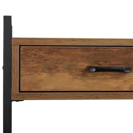 Industrial bedside table
