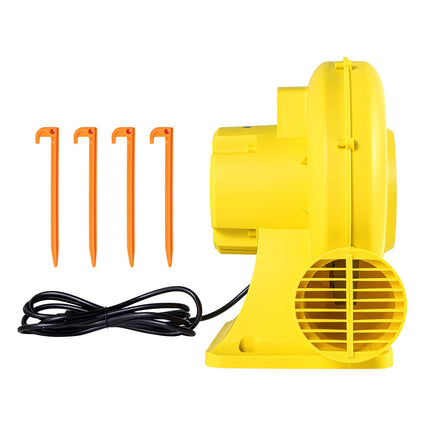 Inflatable Bounce House Blower 690W, 2 Speed, 2750 RPM, IP24, Yellow