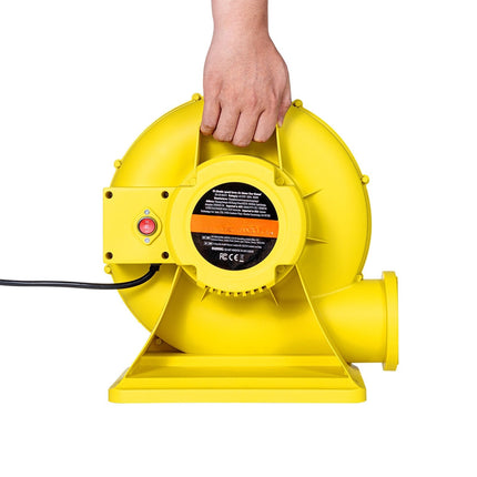 Inflatable Bounce House Blower 690W, 2 Speed, 2750 RPM, IP24, Yellow