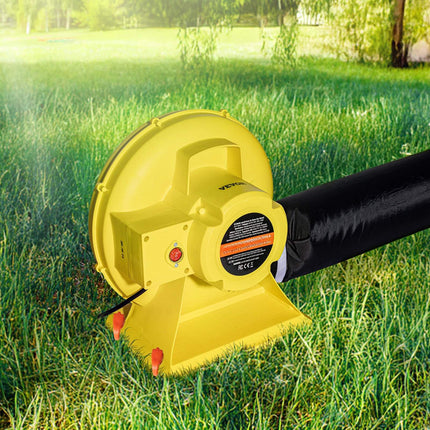 Inflatable Bounce House Blower 690W, 2 Speed, 2750 RPM, IP24, Yellow