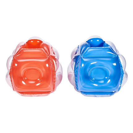 Inflatable Bumper Balls 2-Pack, 2 Ft PVC Kids Zorb