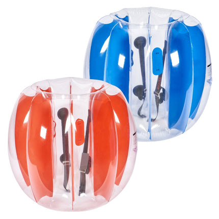 Inflatable Bumper Balls 2-Pack, 3 Ft PVC Zorb Balls